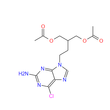 法昔洛韦中间体,9-(4-Acetoxy-3-acetoxymethylbutyl)-2-amino-6-chloropurine