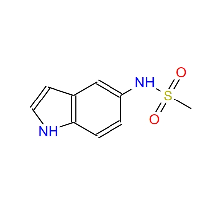 5-methanesulfonylamino-1H-indole,5-methanesulfonylamino-1H-indole