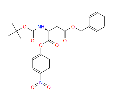 N-[叔丁氧羰基]-L-天冬氨酸 1-(4-硝基苯基)酯 4-苯甲酯,BOC-ASP(OBZL)-ONP