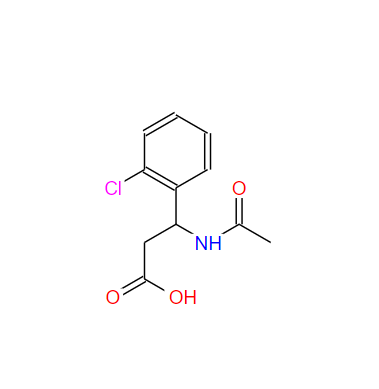 Ac-DL-3-氨基-3-(2-氯苯基)丙酸,Ac-DL-3-Amino-3-(2-chloro)propanoic acid
