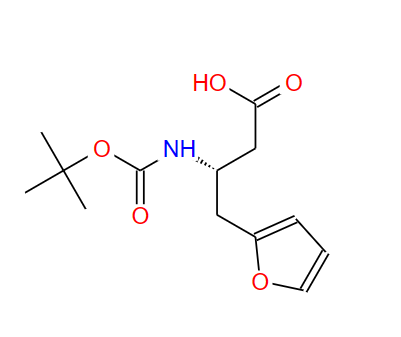 N-叔丁氧羰基-(S)-3-氨基-4-(2-呋喃基)丁酸,BOC-(S)-3-AMINO-4-(2-FURYL)-BUTYRIC ACID