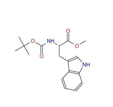 (S)-2-((叔丁氧基羰基)氨基)-3-(1H-吲哚-3-基)丙酸甲酯,Boc-Trp-OMe