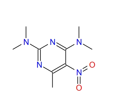 6,N2,N2,N4,N4-pentamethyl-5-nitro-pyrimidine-2,4-diyldiamine,6,N2,N2,N4,N4-pentamethyl-5-nitro-pyrimidine-2,4-diyldiamine