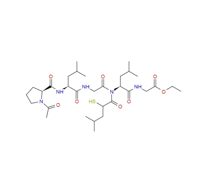 Ac-Pro-Leu-Gly-[(S)-2-mercapto-4-methyl-pentanoyl]-Leu-Gly-OEt,Ac-Pro-Leu-Gly-[(S)-2-mercapto-4-methyl-pentanoyl]-Leu-Gly-OEt