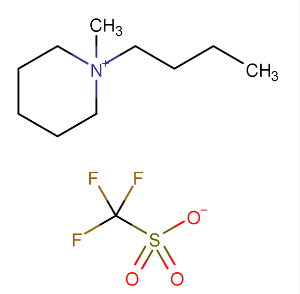 N-丁基-N-甲基哌啶三氟甲烷磺酸鹽,N-butyl-N-methyl-piperidinium trifluoromethanesulfonate