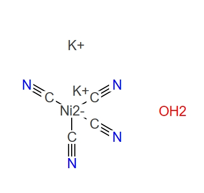 四氰基镍(II)酸钾 水合物,Potassium tetracyanonickelate(II) hydrate