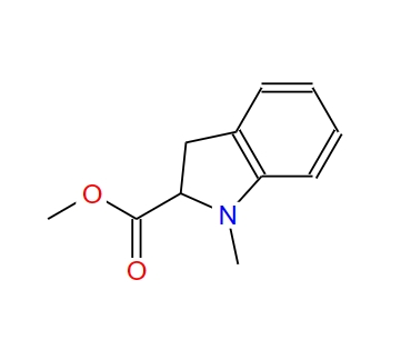 methyl 1-methyl-2,3-dihydro-1H-indole-2-carboxylate,methyl 1-methyl-2,3-dihydro-1H-indole-2-carboxylate