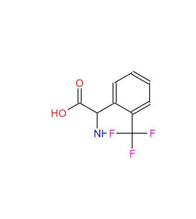 2-(三氟甲基)苯基甘氨酸,AMINO-(2-TRIFLUOROMETHYL-PHENYL)-ACETIC ACID