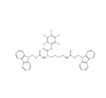 N,N’-双(芴甲氧羰基)-L-赖氨酸五氟苯基酯,Fmoc-Lys(Fmoc)-OPfp