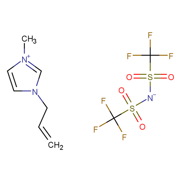 1-烯丙基-3-甲基咪唑双（三氟甲烷磺酰）亚胺盐,1-Allyl-3-methylimidazolium bis((trifluoromethyl)sulfonyl)imide