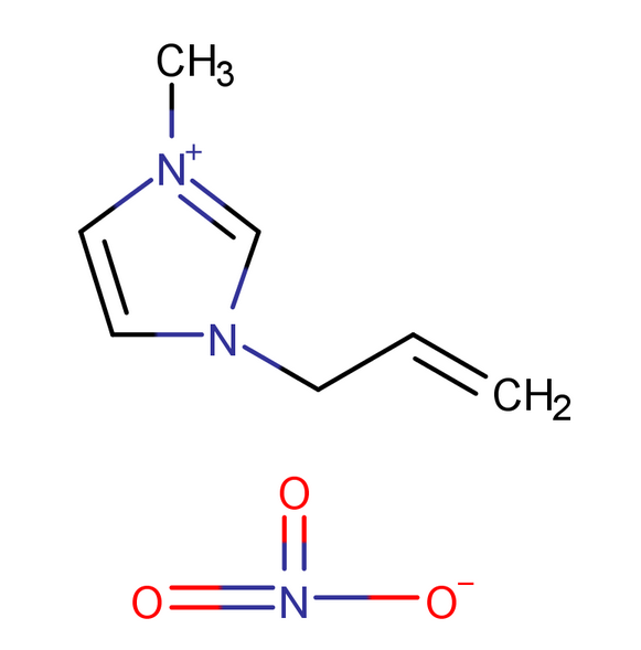 1-烯丙基-3-甲基咪唑硝酸盐,1-Allyl-3-methylimidazolium nitrate