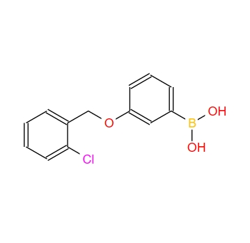 (3-((2-氯苄基)氧基)苯基)硼酸,(3-((2-chlorobenzyl)oxy)phenyl)boronic acid