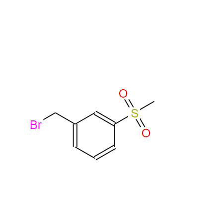 3-甲基磺酰芐溴,Benzene, 1-(bromomethyl)-3-(methylsulfonyl)-