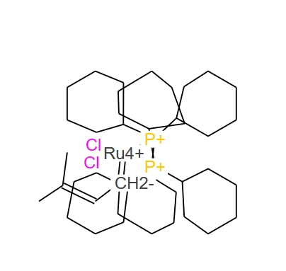 二氯化(3-甲基-2-丁烯亚基)二(三环己基膦)钌,3-ME-2-BUTENYLIDENEBIS(TRICYCLOHEXYLPHOSPHINE)DICHLORORUTHE.