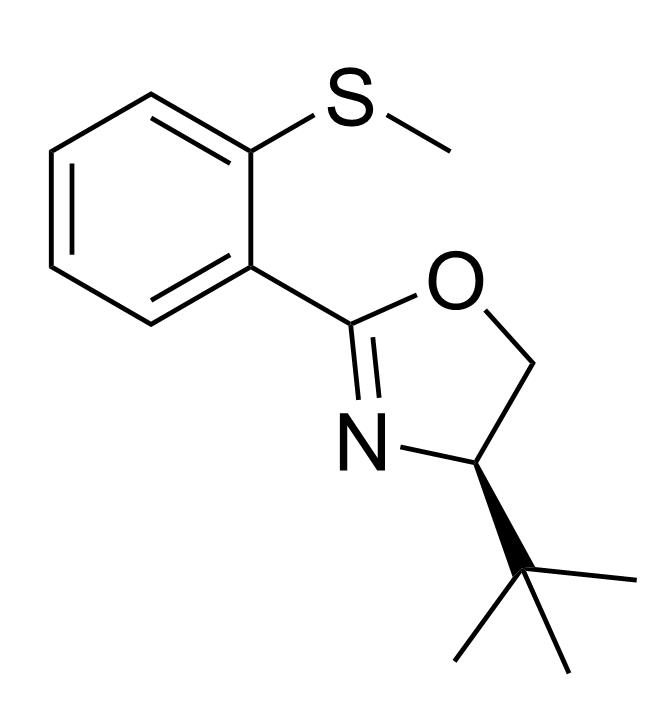 (R)-4-(叔丁基)-2-(2-(甲硫基)苯基)-4,5-二氢恶唑,(R)-4-(tert-Butyl)-2-(2-(methylthio)phenyl)-4,5-dihydrooxazole