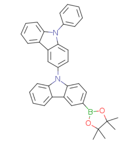 9-phenyl-3'-(4,4,5,5-tetramethyl-1,3,2-dioxaborolan-2-yl)-9H-3,9'-bicarbazole