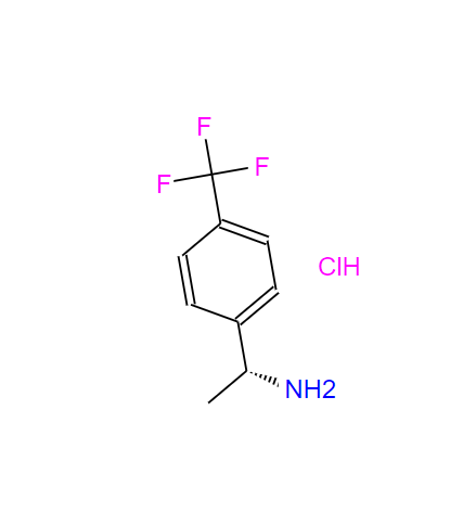 (R)-1-(4-(三氟甲基)苯基)乙胺盐酸盐,Benzenemethanamine,α-methyl-4-(trifluoromethyl)-,hydrochloride (1:1),(αR)