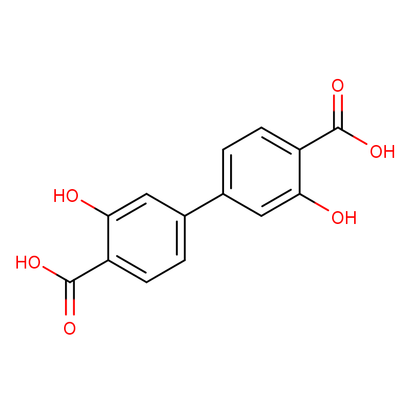 3,3'-二羟基-[1,1'-联苯]-4,4'-二羧酸,3,3'-dihydroxy-[1,1'-biphenyl]-4,4'-dicarboxylic acid