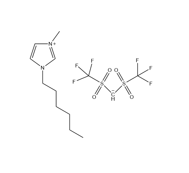 1-己基-3-甲基咪唑双（三氟甲烷磺酰）亚胺盐,1-hexyl-3-methylimidazolium bis((trifluoromethyl)sulfonyl)imide