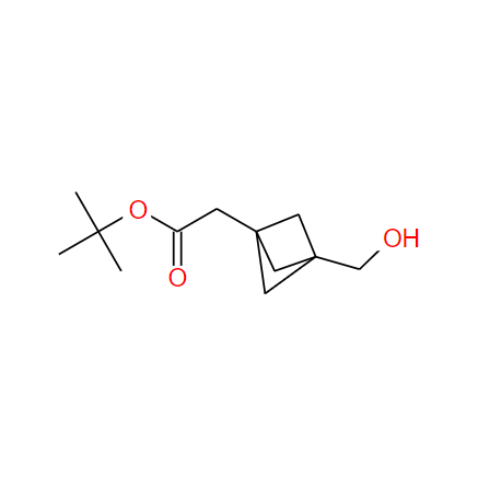 tert-Butyl2-(3-(hydroxymethyl)bicyclo[1.1.1]pentan-1-yl)acetate,Bicyclo[1.1.1]pentane-1-acetic acid, 3-(hydroxy-methyl)-, 1,1-dimethylethyl ester