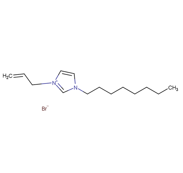 1-烯丙基-3-辛基咪唑溴盐,1-Allyl-3-octylimidazolium bromide