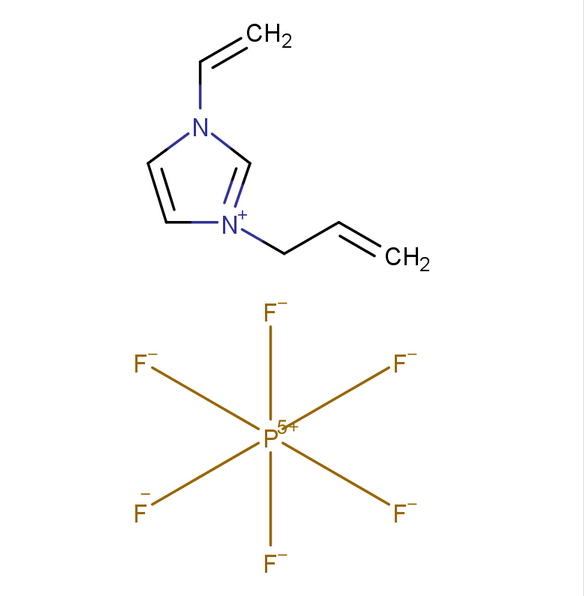 1-烯丙基-3-乙烯基咪唑六氟磷酸盐,1-Allyl-3-vinylimidazolium hexafluorophosphate