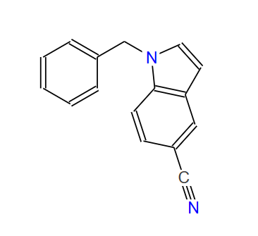 1-(苄基)吲哚-5-甲腈,1-benzyl-1H-indole-5-carbonitrile
