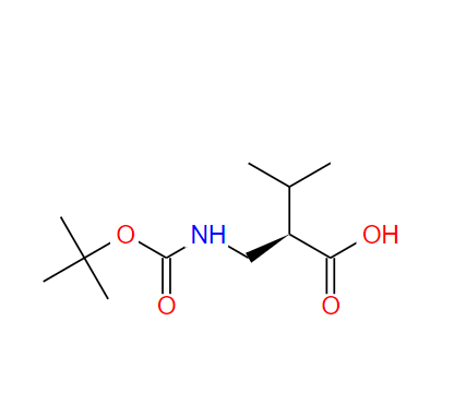 BOC-(R)-2-(氨甲基)-3-甲基丁酸,Boc-(R)-2-(aMinoMethyl)-3-Methylbutanoic acid