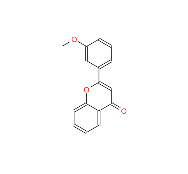 2-(3-甲氧基苯基)-4H-色烯-4-酮,3'-METHOXYFLAVONE