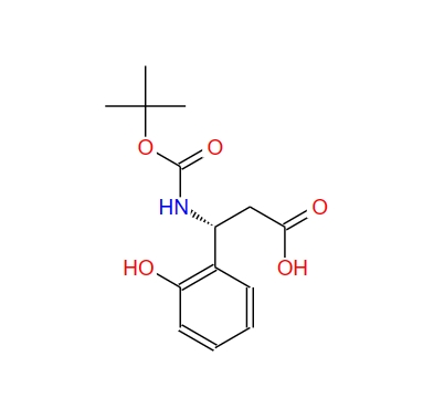 Boc-(R)-3-氨基-3-(2-羥基苯基)-丙酸,Boc-(R)-3-Amino-3-(2-hydroxyphenyl)-propionic acid