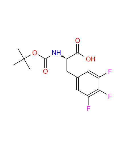 BOC-D-3,4,5-三氟苯基丙氨酸,BOC-D-3,4,5-TRIFLUOROPHENYLALANINE
