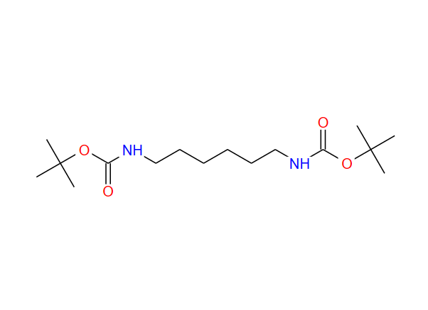 二叔丁基己烷-1,6-二基二氨基甲酸酯,1,6-Bis(tert-butoxycarbonylaMino)hexane