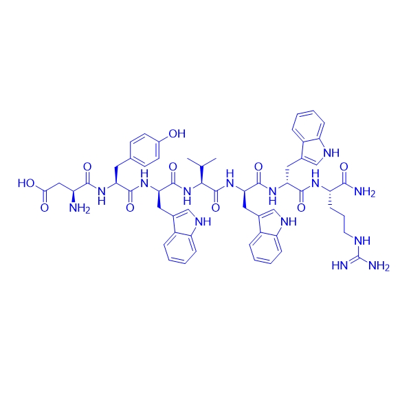 速激肽受體拮抗劑多肽[Tyr5,D-Trp6,8,9,Arg-NH210]-Neurokinin A (4-10),MEN 10207