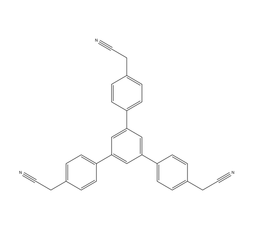 1,3,5-三(4-氰基甲基苯)苯,2,2'-(5'-(4-(Cyanomethyl)phenyl)-[1,1':3',1''-terphenyl]-4,4''-diyl)diacetonitrile