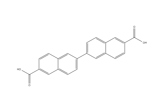 2,2'-联萘]-6,6'-二甲酸,(2,2'-Binaphthalene)-6,6'-dicarboxylic acid