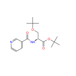 L-Serine, O-(1,1-dimethylethyl)-N-(3-pyridinylcarbonyl)-, 1,1-dimethylethyl ester,L-Serine, O-(1,1-dimethylethyl)-N-(3-pyridinylcarbonyl)-, 1,1-dimethylethyl ester