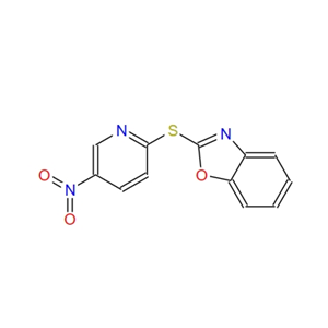 2-(5-Nitro-pyridin-2-ylsulfanyl)-benzooxazole 79134-14-8