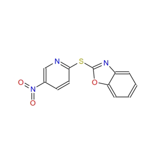 2-(5-Nitro-pyridin-2-ylsulfanyl)-benzooxazole,2-(5-Nitro-pyridin-2-ylsulfanyl)-benzooxazole