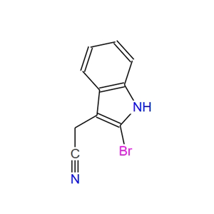 (2-bromo-1H-indol-3-yl)-acetonitrile 106050-92-4