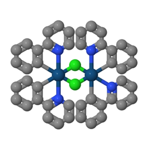 二氯四[ 2-(2-吡啶基)苯基]二铱(III),Dichlorotetrakis[2-(2-pyridyl)phenyl]diiridiuM(III)