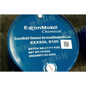 美孚ExxsolD100，ExxonMobil脱芳烃溶剂油，167KG/桶剂