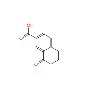 8-氧代-5,6,7,8-四氢萘-2-羧酸,8-oxo-6,7-dihydro-5H-naphthalene-2-carboxylic acid