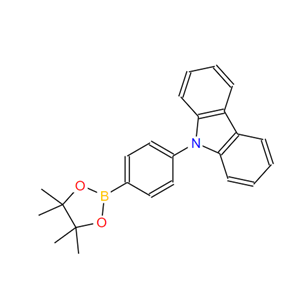 9-(4-硼酸频哪醇酯苯基)咔唑,9-(4-(4,4,5,5-tetraMethyl-1,3,2-dioxaborolan-2-yl)phenyl)-9H-carbazole