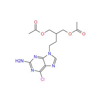 法昔洛韦中间体,9-(4-Acetoxy-3-acetoxymethylbutyl)-2-amino-6-chloropurine