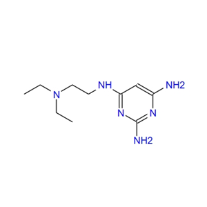 N4-(2-diethylamino-ethyl)-pyrimidine-2,4,6-triamine,N4-(2-diethylamino-ethyl)-pyrimidine-2,4,6-triamine