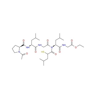 Ac-Pro-Leu-Gly-[(S)-2-mercapto-4-methyl-pentanoyl]-Leu-Gly-OEt 98992-65-5