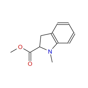 methyl 1-methyl-2,3-dihydro-1H-indole-2-carboxylate 76182-48-4