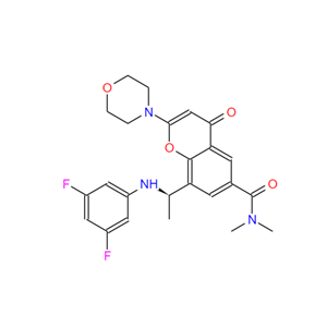 1627494-13-6 8-[(1R)-1-[(3,5-二氟苯基)氨基]乙基]-N,N-二甲基-2-(4-吗啉基)-4-氧代-4H-1-苯并吡喃-6-甲酰胺
