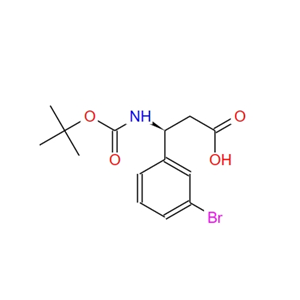 Boc-(S)-3-氨基-3-(3-溴苯基)-丙酸 500770-76-3