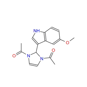 1,3-diacetyl-2-(5-methoxyindol-3-yl)-4-imidazoline 77144-90-2